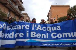 Manifestazione Acqua bene comune