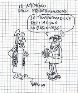 privatizzazione acqua 