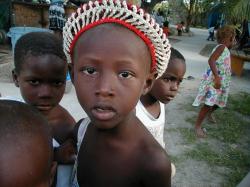 Bambino di Haiti
