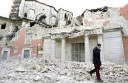 macerie crolli tavolo ambiente abruzzo terremoto