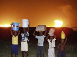gas flaring