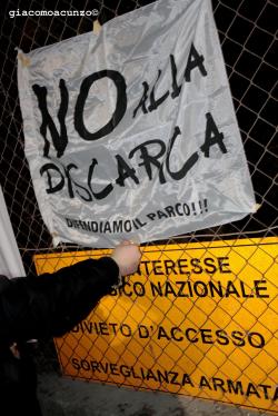 lotta discarica campania