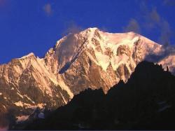 monte bianco cambiamenti climatici