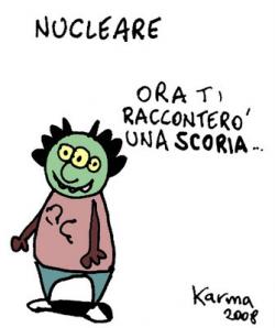 no nucleare scorie