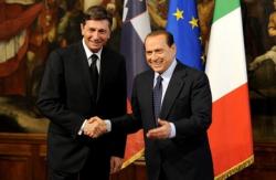 pahor e berlusconi