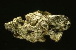 Oro pepita oro lavorazione anello
