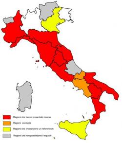 Le regioni e il nucleare