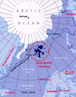 Spitsbergen co2 norvegia