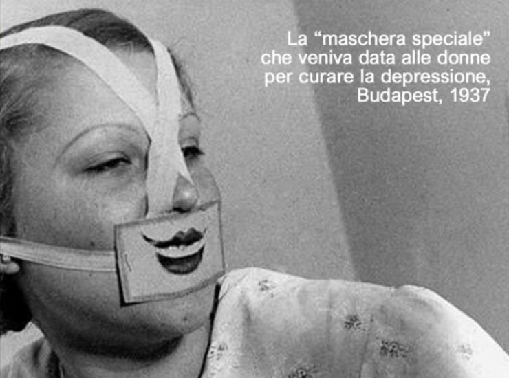 Maschera per la depressione (Screenshot Tik Tok curiosityonline) - terranauta.it