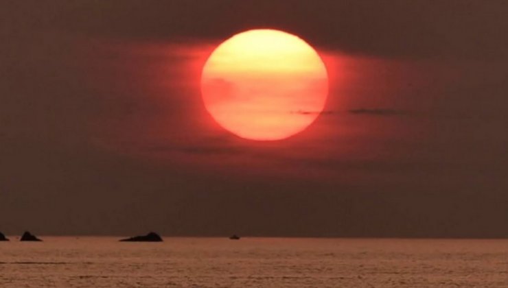 Tramonto sul mare dell'Isola d'Elba