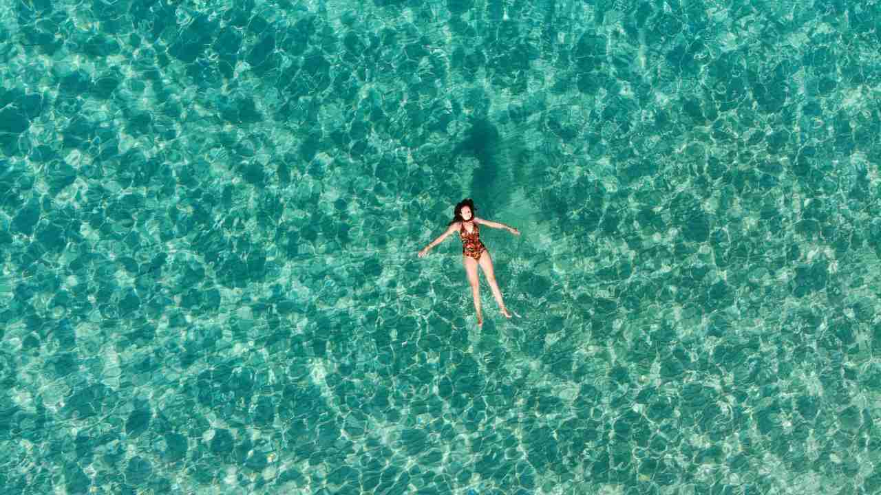 Persona al mare