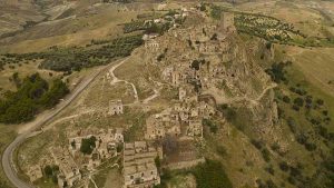 Craco dall'alto