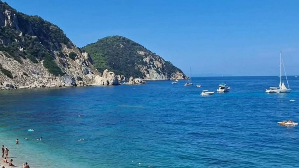 Scorcio di mare dell'Isola d'Elba