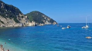 Scorcio di mare dell'Isola d'Elba