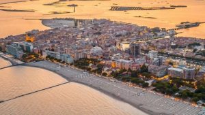 Città di Grado vista dall'alto
